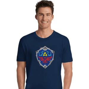 Secret_Shirts Premium Shirts, Unisex / Small / Navy Shield Spray