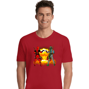 Shirts Premium Shirts, Unisex / Small / Red Epic Bro Fist