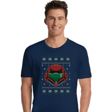 Load image into Gallery viewer, Shirts Premium Shirts, Unisex / Small / Navy The Larvas Hunter Christmas
