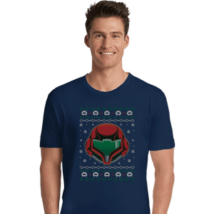 Shirts Premium Shirts, Unisex / Small / Navy The Larvas Hunter Christmas