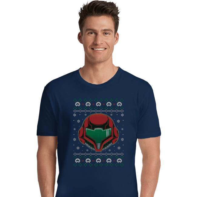 Shirts Premium Shirts, Unisex / Small / Navy The Larvas Hunter Christmas