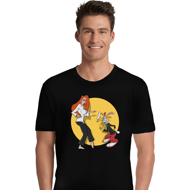 Secret_Shirts Premium Shirts, Unisex / Small / Black Rabbit Fiction!