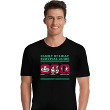 Load image into Gallery viewer, Daily_Deal_Shirts Premium Shirts, Unisex / Small / Black Family Holiday Survival Guide

