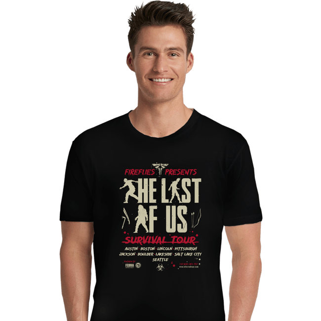 Secret_Shirts Premium Shirts, Unisex / Small / Black Infected Tour
