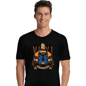 Shirts Premium Shirts, Unisex / Small / Black Vivi Black Mage