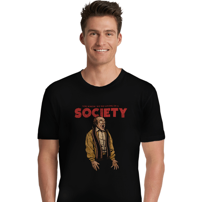 Daily_Deal_Shirts Premium Shirts, Unisex / Small / Black A Society