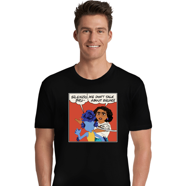 Daily_Deal_Shirts Premium Shirts, Unisex / Small / Black Silenzio Slap