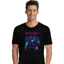Load image into Gallery viewer, Secret_Shirts Premium Shirts, Unisex / Small / Black Epic Kaiju Battle
