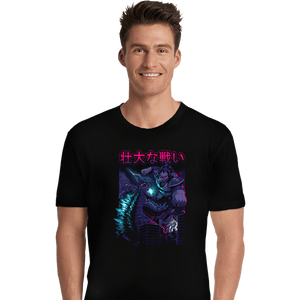 Secret_Shirts Premium Shirts, Unisex / Small / Black Epic Kaiju Battle