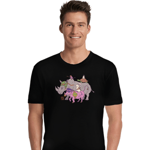 Daily_Deal_Shirts Premium Shirts, Unisex / Small / Black Mutant Animals