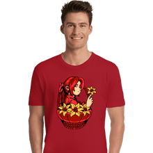 Load image into Gallery viewer, Shirts Premium Shirts, Unisex / Small / Red Flower Girl
