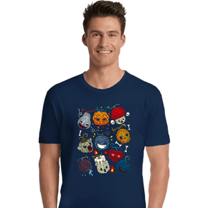 Daily_Deal_Shirts Premium Shirts, Unisex / Small / Navy Halloween Fruit