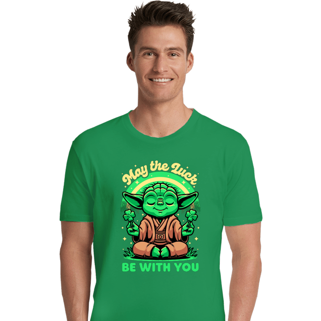 Secret_Shirts Premium Shirts, Unisex / Small / Irish Green Luck Be With You