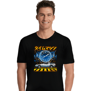 Daily_Deal_Shirts Premium Shirts, Unisex / Small / Black Time Machine