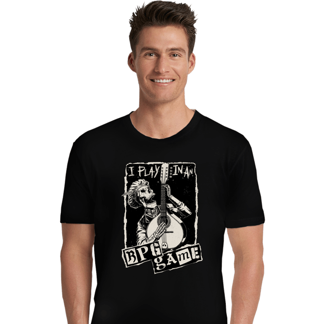 Secret_Shirts Premium Shirts, Unisex / Small / Black I Play In A Band