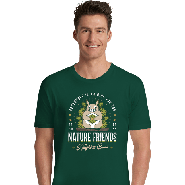 Secret_Shirts Premium Shirts, Unisex / Small / Forest Nature Neighbor Camp