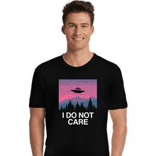 Load image into Gallery viewer, Secret_Shirts Premium Shirts, Unisex / Small / Black I Do Not Care

