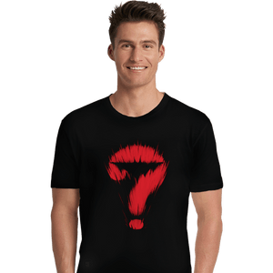 Shirts Premium Shirts, Unisex / Small / Black Bat Warning