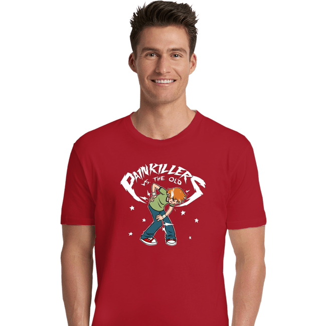 Daily_Deal_Shirts Premium Shirts, Unisex / Small / Red Eldery Odyssey