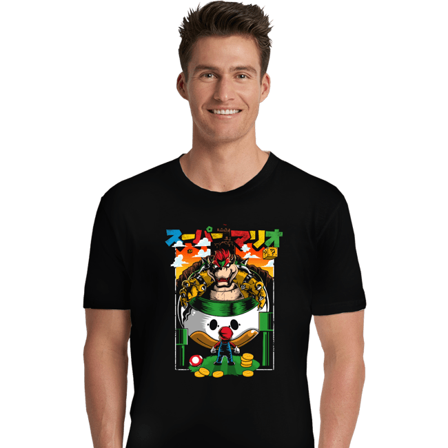 Secret_Shirts Premium Shirts, Unisex / Small / Black It's A Me, Bowser