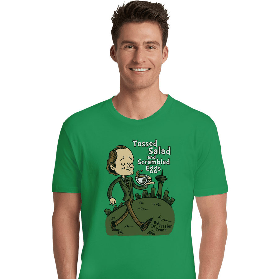 Shirts Premium Shirts, Unisex / Small / Irish Green Tossed Salad And Scrambled Eggs
