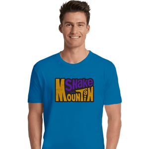 Daily_Deal_Shirts Premium Shirts, Unisex / Small / Sapphire Snake Mountain