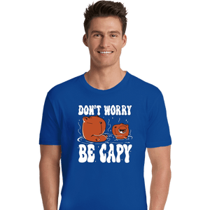 Shirts Premium Shirts, Unisex / Small / Royal Blue Be Capy