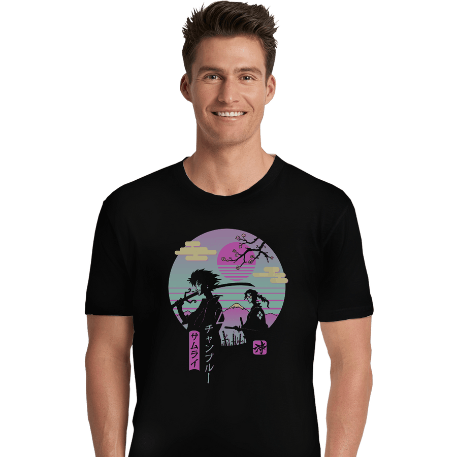 Shirts Premium Shirts, Unisex / Small / Black Samurai Chillhop