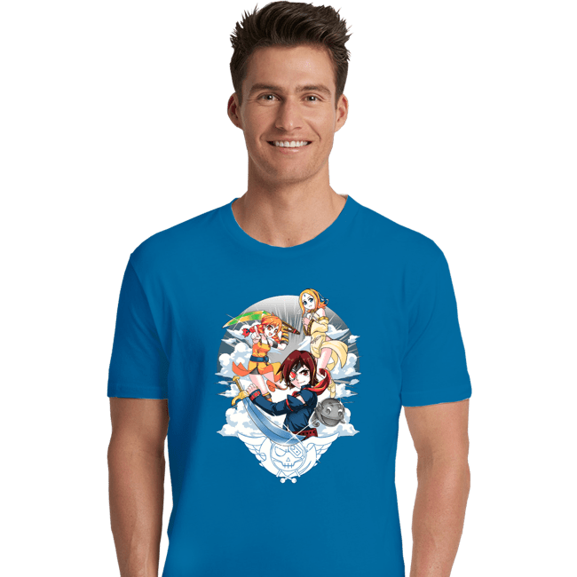 Shirts Premium Shirts, Unisex / Small / Sapphire Sky Pirates