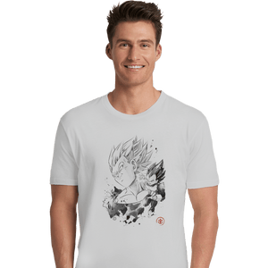 Shirts Premium Shirts, Unisex / Small / White The Prince Of Saiyans