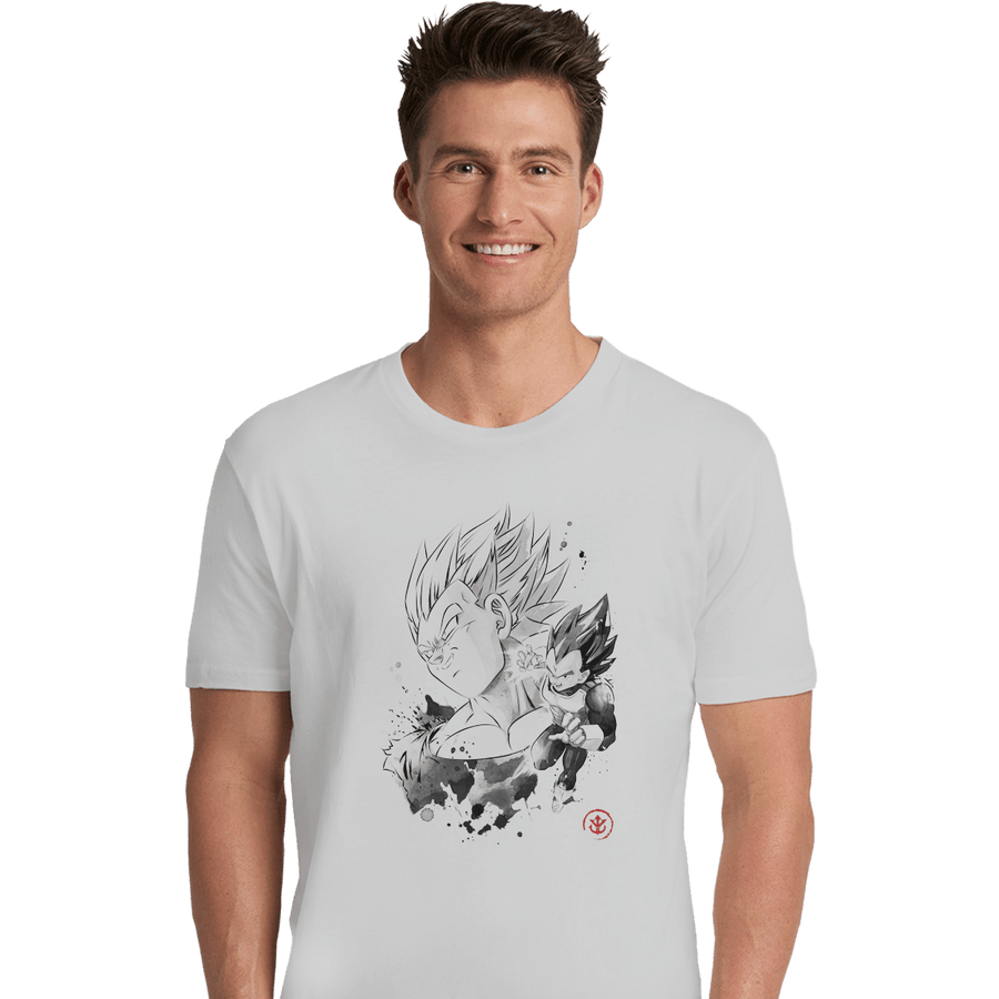 Shirts Premium Shirts, Unisex / Small / White The Prince Of Saiyans