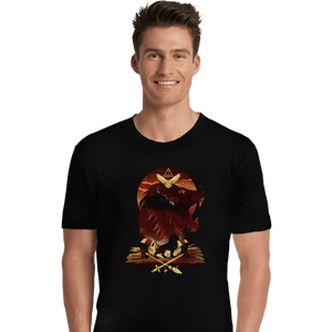 Shirts Premium Shirts, Unisex / Small / Black House Of Gryffindor