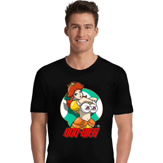 Shirts Premium Shirts, Unisex / Small / Black Daisy Boo-Bies