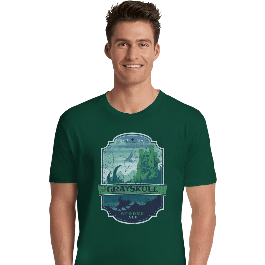 Shirts Premium Shirts, Unisex / Small / Forest Grayskull Strong Ale