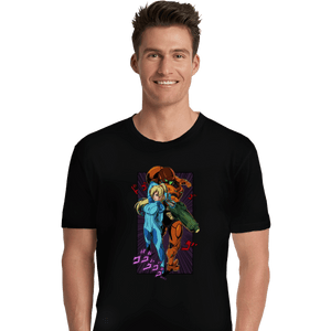 Shirts Premium Shirts, Unisex / Small / Black Samus Jojo