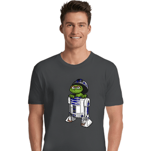 Daily_Deal_Shirts Premium Shirts, Unisex / Small / Charcoal Grouch2-D2