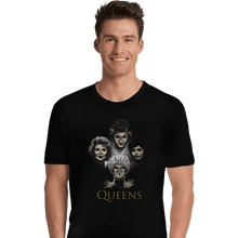 Load image into Gallery viewer, Shirts Premium Shirts, Unisex / Small / Black Golden Queens
