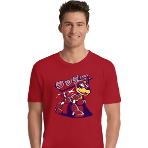Secret_Shirts Premium Shirts, Unisex / Small / Red Robot's Best Friend