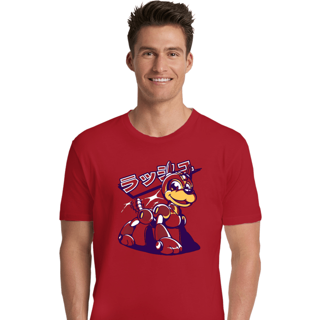 Secret_Shirts Premium Shirts, Unisex / Small / Red Robot's Best Friend