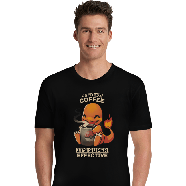 Shirts Premium Shirts, Unisex / Small / Black Hot Coffee