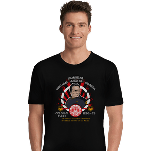 Shirts Premium Shirts, Unisex / Small / Black William Adama