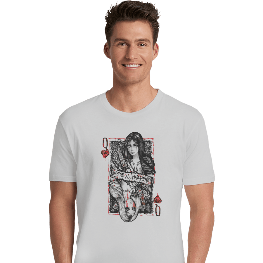Shirts Premium Shirts, Unisex / Small / White Madness Wonderland