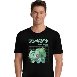 Sold_Out_Shirts Premium Shirts, Unisex / Small / Black Bulbasaur X-Ray