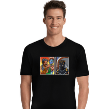 Load image into Gallery viewer, Daily_Deal_Shirts Premium Shirts, Unisex / Small / Black Fish Man Yelling
