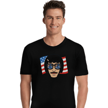 Load image into Gallery viewer, Shirts Premium Shirts, Unisex / Small / Black Star Spangled Butt
