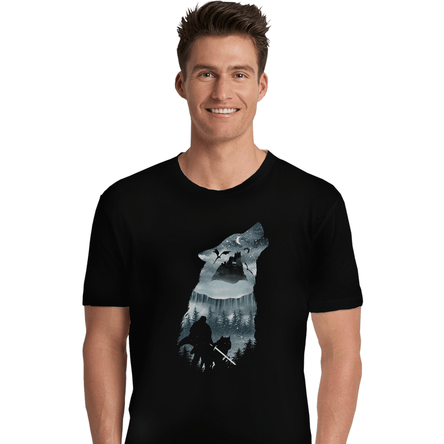Shirts Premium Shirts, Unisex / Small / Black Winter Has Come