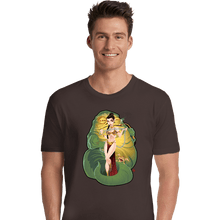 Load image into Gallery viewer, Daily_Deal_Shirts Premium Shirts, Unisex / Small / Dark Chocolate Leia And Jabba
