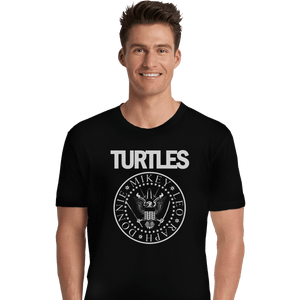 Shirts Premium Shirts, Unisex / Small / Black Turtles