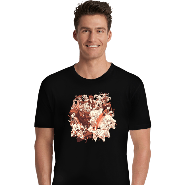 Secret_Shirts Premium Shirts, Unisex / Small / Black Genshin