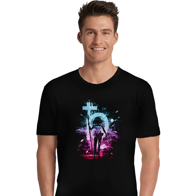 Shirts Premium Shirts, Unisex / Small / Black Saturn Storm